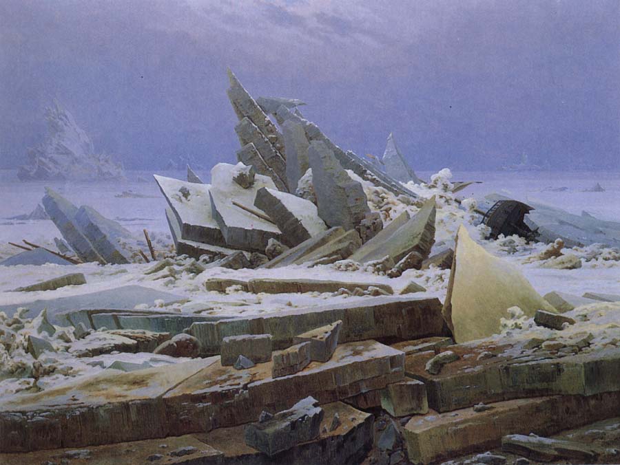Caspar David Friedrich Arctic Shipwreck